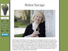 Tablet Screenshot of helensavage.com